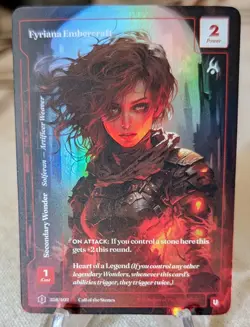 Wonders of the First Fyriana Embercraft Formless Foil FF Call Of The Stones - Image 1