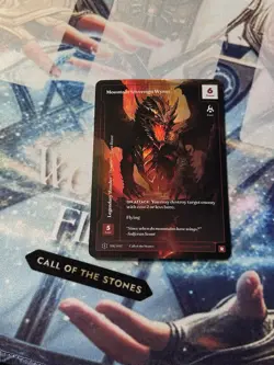 Mountain Sovereign Wyrm R Formless Foil Wonders Of The First Call Of The Stones - Image 1