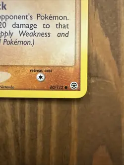 Pokemon Cubone 2004 FireRed & LeafGreen Vintage TCG Card #60/112 MINT Condition - Image 5