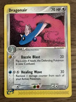 Pokemon TCG - Dragonair -EX Dragon 2003- 14/97 Rare Card MINT CONDITION - Image 1