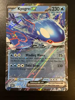 Kyogre ex - 178 - SV: Scarlet & Violet Promo Cards - Promo - Pokemon TCG - LP - Image 1