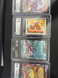 pokemon cards lot and ports cards 110 top loaded - Image 1