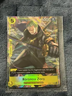 Roronoa Zoro (Illustration Box Vol.3) OP07-113 One Piece Promotion Cards Foil - Image 1
