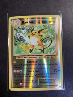 Raichu 36/108 - XY Evolutions - Reverse Holo Rare Pokemon Card Near Mint/MINT - Image 1