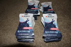 (Lot of 52) Magic The Gathering MTG KALDHEIM 12-Card Booster Packs - Image 1