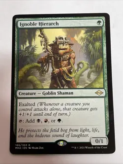 Ignoble Hierarch Modern Horizons 2 Rare #166 - Image 1