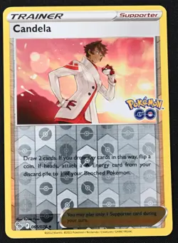 Candela 65/78 Reverse Holo NM Pokemon TCG Pokemon GO Trainer Card - Image 1