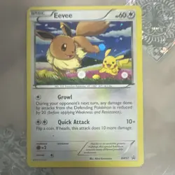 Pokemon TCG 2013 Black & White Promo Eevee #BW97 MP - Image 2