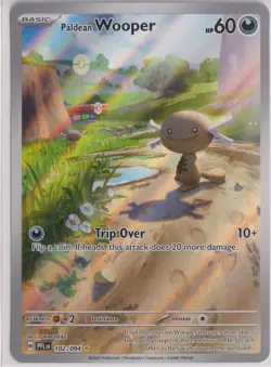Pokemon Paldean Wooper 102/094 Me02: Phantasmal Flames Holo - Image 1