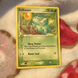 Pokemon Bulbasaur 54/112 FireRed & LeafGreen Common Regular 2004 50 HP English - Image 1