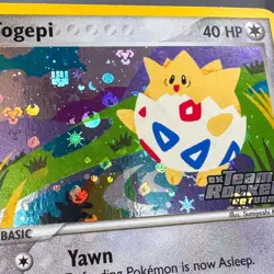 NM Reverse Holo Togepi 50/109 Team Rocket Returns Pokemon Sumiyoshi Kizuki - Image 3