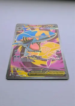 Pokemon: Mega Sharpedo ex 113/094 Me02: Phantasmal Flames Holo -NM- - Image 3