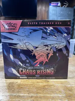 Pokemon Chaos Rising Elite Trainer Box Factory Sealed ETB - Image 1