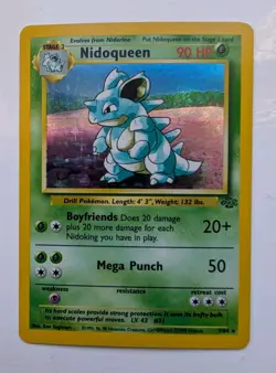 Nidoqueen 7/64 - Pokemon Jungle - Clean Holo - Nm - 1999 - Image 1
