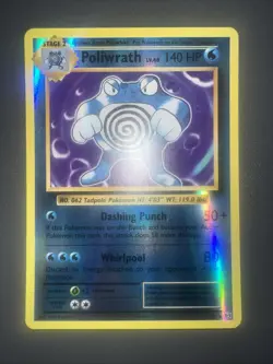 Pokemon TCG - Poliwrath 25/108 - XY Evolutions Set - Reverse Holo - Near Mint NM - Image 1
