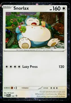 Snorlax 122 Promo Scarlet & Violet Pokemon Near Mint - Image 1