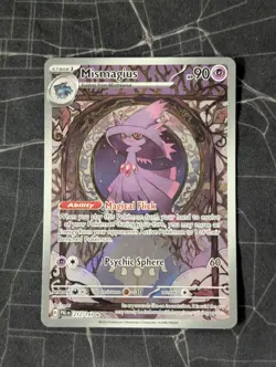 Pokemon TCG: Mismagius 212/193 - Sv02: Paldea Evolved - SIR - NM Condition - Image 1