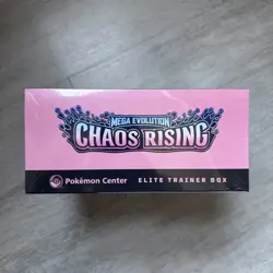 Pokemon TCG:Mega Evolution Chaos Rising Pokemon Center ETB *In hand* - Image 3