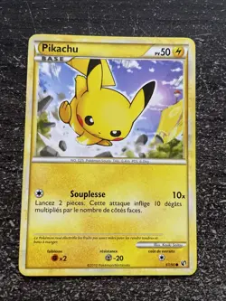 PIKACHU COMMUNE - POKEMON 61/90 HGSS HS INDOMPTABLE NEUF FR - Image 1