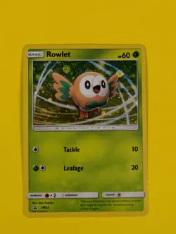 Rowlet - SM22 - Holo Promo Sun & Moon Promos - Pokemon Card - NM - Image 1