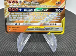 Pokemon TCG Reshiram & Charizard GX 20/214 Tag Team Ultra Rare NM Condition - Image 4