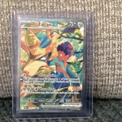 Pokemon TCG Hop's Zacian EX 186/159 Journey Together Rare Sir - Image 1