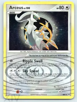 Arceus (AR5) AR5 Pokemon Arceus Holo Rare - Image 1