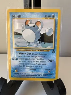 Pokemon TCG Marill Wizards Black Star Promos 29 Regular Promo MP - Image 1
