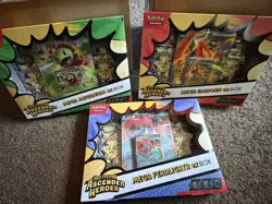Pokemon TCG: Mega Evolution Ascended Heroes Mega EX Boxes (Set Of 3) SEALED ✅ - Image 4