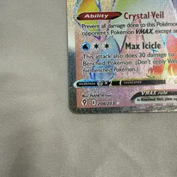 Pokemon TCG Glaceon VMAX Evolving Skies Alternative Art Secret Rare - Image 2