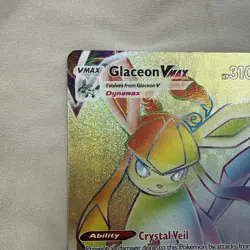 Pokemon TCG Glaceon VMAX Evolving Skies Alternative Art Secret Rare - Image 5