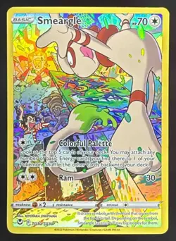 2022 Pokemon Swd & Sh Silver Tempest Smeargle #TG10/TG30 Trainer Gallery Holo - Image 1