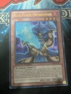 Blue Flame Swordsman YuGiOh • Ultra Rare • LC04-EN001 - 1st Edition - Image 1