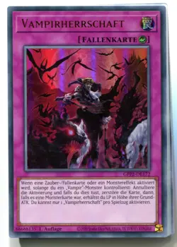 Yu-GI-OH Vampirherrschaft Ultra Rare GFP2-DE172 - Image 1