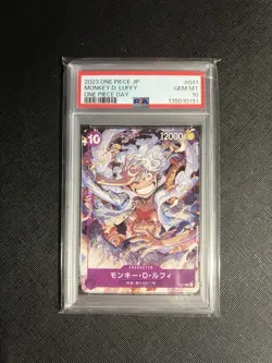 One Piece Monkey D. Luffy ONE PIECE DAY #041 JP PSA 10 - Image 1