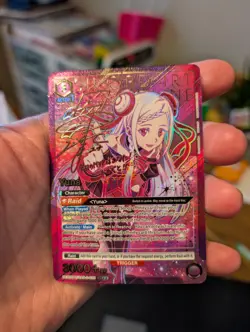 Union Arena Sword Art Online V2 Yuna SR** Signed ENGLISH - Image 3