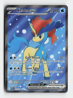 Keldeo ex 159/086 SV: White Flare Holo Ultra Rare Pokemon Card - Image 1