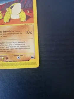 Sandshrew Skyridge 92/144 Non-Holo Pokemon Card - Image 4