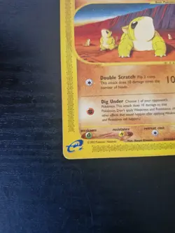 Sandshrew Skyridge 92/144 Non-Holo Pokemon Card - Image 5