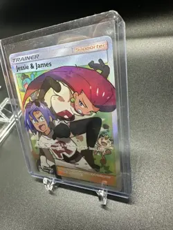 Jessie & James (Full Art) 68/68 Hidden Fates Holo Pokemon Cards TCG A62 NM - Image 4