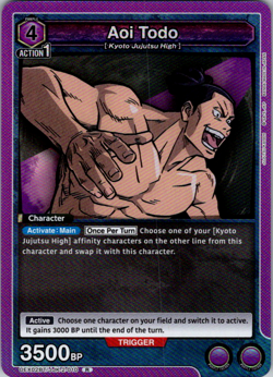 Union Arena JJK Vol. 2 Aoi Todo #010 U NM Card Trading TCG - Image 1