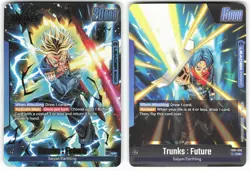Trunks : Future FB01-036 L Alt Art Dragon Ball Super Card - Image 1