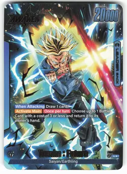 Trunks : Future FB01-036 L Alt Art Dragon Ball Super Card - Image 2