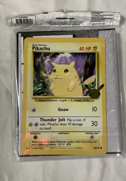 Pokemon TCG 25th Anniversary First Partner Collector’s Binder Pikachu Card Jumbo - Image 2