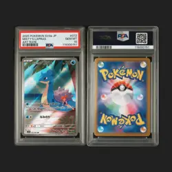 PSA 10 Misty's Lapras 072/063 AR Heat Wave Arena SV9a Pokemon Card Japan Import - Image 3