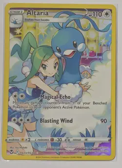 Altaria TG11/TG30 Silver Tempest Trainer Gallery Holo Pokemon TCG & Bonus Card - Image 2