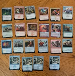 Magic the Gathering Unstable Mixed Card Lot - 70 Cards w 1 Foils - Lightly Used - Image 3