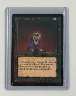 MAGIC THE GATHERING Authentic Beta Edition Mind Twist Excellent Condition - Image 1