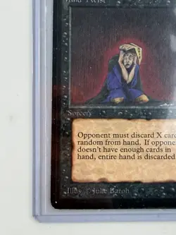 MAGIC THE GATHERING Authentic Beta Edition Mind Twist Excellent Condition - Image 4
