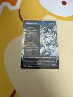 Summon: Shiva (Borderless) Final Fantasy NON Foil - Image 1
